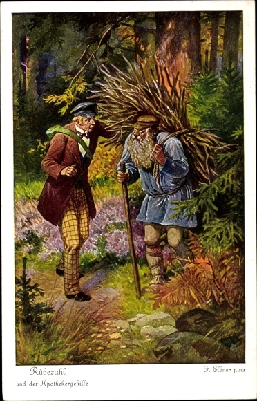 KP artysty Elssner, F., Rübezahl i pomocnik aptekarza