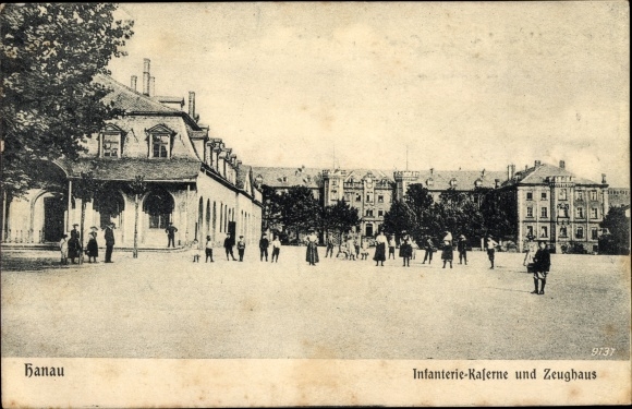 Ak Hanau am Main, Infanterie-Kaserne, Zeughaus