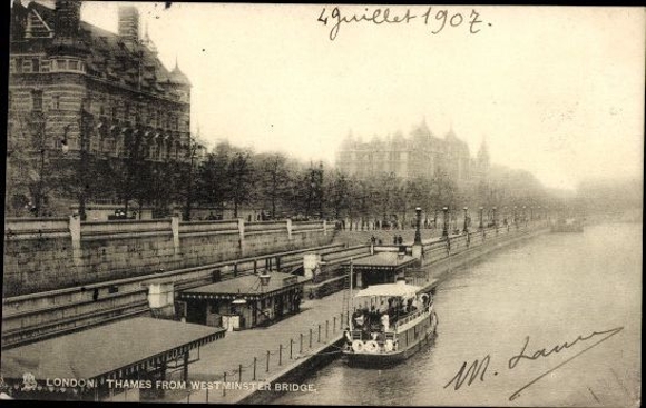10 alte AK London City, verschiedene Ansichten