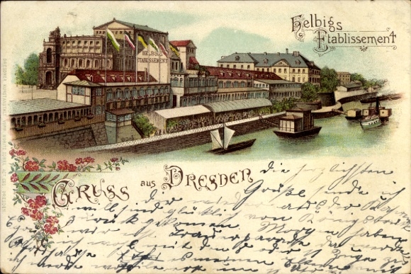 Chromo-Litho Dresden Neustadt, Helbigs Etablissement