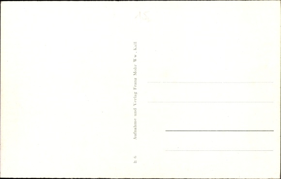Postcard Kall in the Eifel, partial view