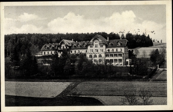 PC Mühlhausen Bad Elster in Vogtland, convalescent home of the LV, exterior view