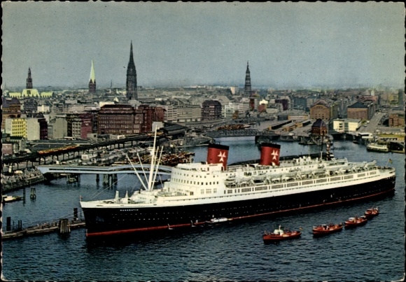Ak Hamburg, Dampfer Hanseatic, Hamburg Atlantic Line