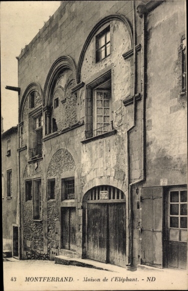 PC Montferrand Gironde, Maison de l'Éléphant, architecture, street scene