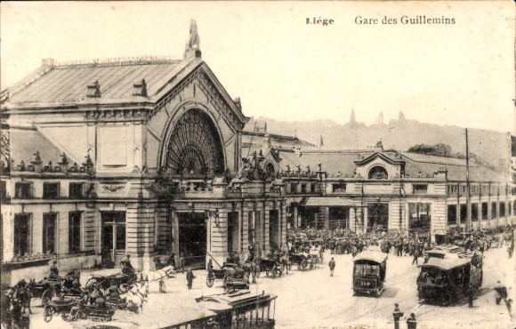 CPA Liège Liège Wallonia, Gare des Guillemins