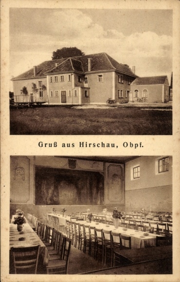 Ak Hirschau in der Oberpfalz, Saalbau Ertl