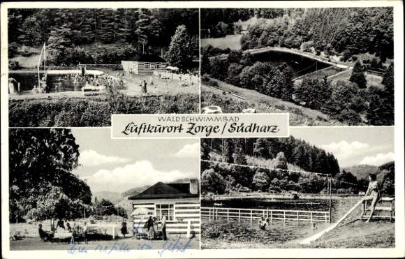 KP Zorge Walkenried im Harz, leśny basen kąpielowy