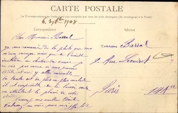Postcard Grand Montrouge Hauts de Seine, The Town Hall