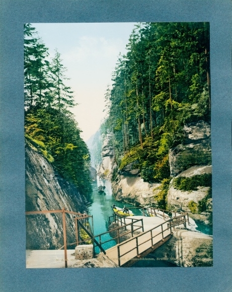 Photo Hřensko Herrnskretschen Elbe region Ústí, Edmundsklamm