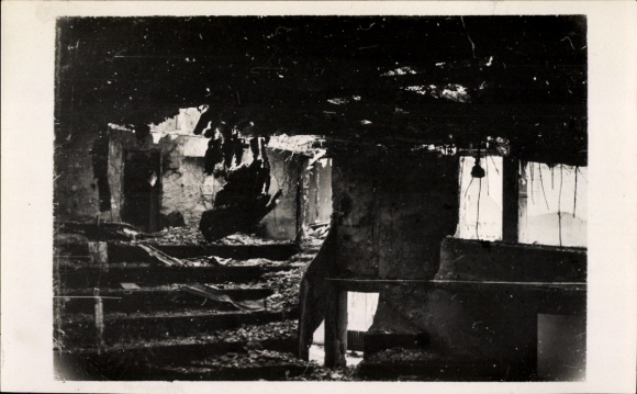 Photo Berlin Schöneberg, Theater, Nürnberger Str., War Destruction WWII, Interior View, Rubble