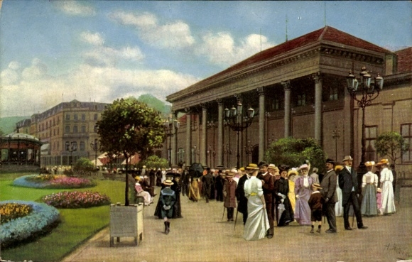 Künstler Ak Hoffmann, H., Baden Baden, Konversationshaus