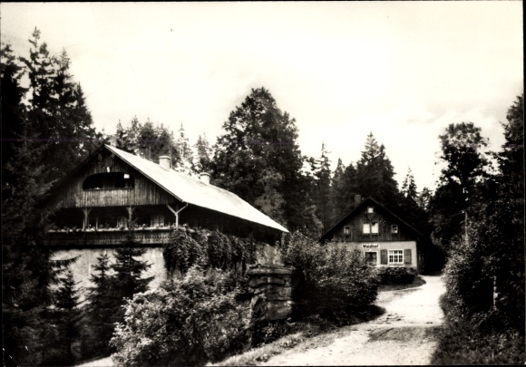Postcard Gelenau in the Ore Mountains, Waldhof