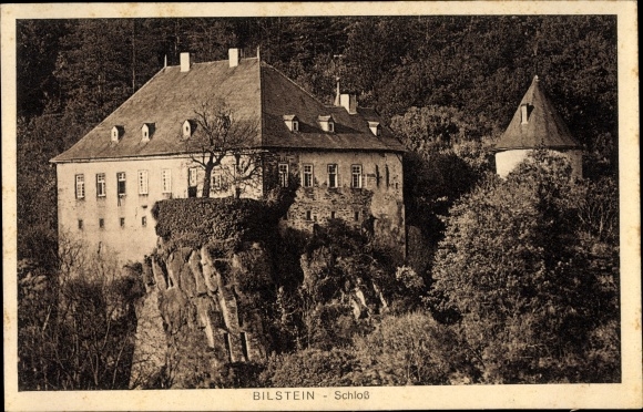 PC Bilstein Lennestadt im Sauerland, view of the castle