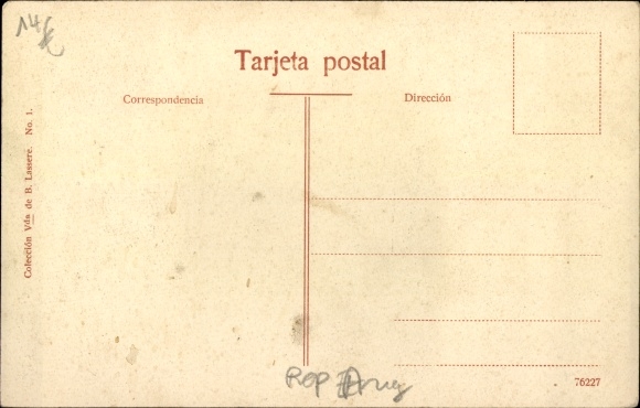 Postcard Argentina, field fair