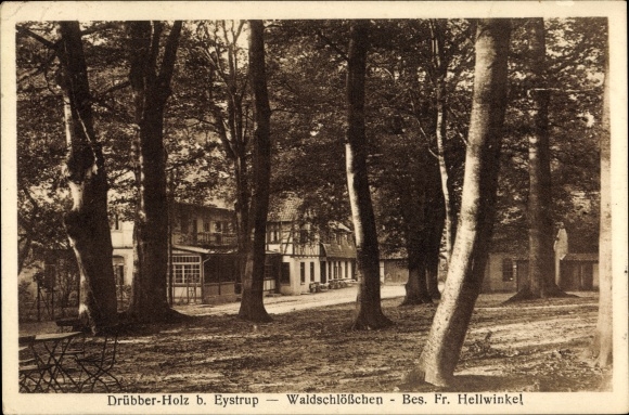 PC Eystrup Drübber Holz Lower Saxony, Waldschlößchen, owner Ms. Hellwinkel