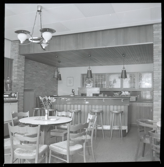 5 celluloid negatives Bergedorf Ganderkesee Lower Saxony, gastronomy, counter, restaurant