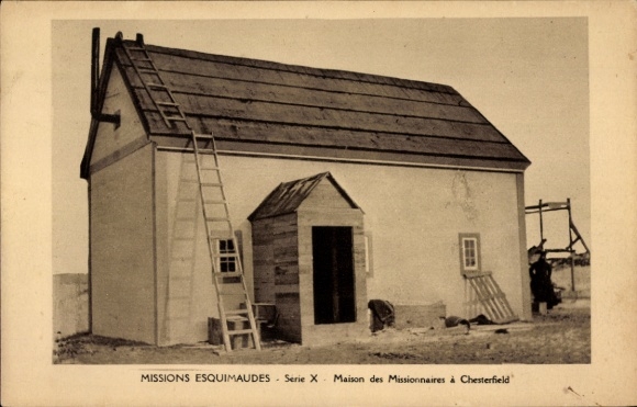 KP Chesterfield Nunavut Kanada, dom misjonarzy