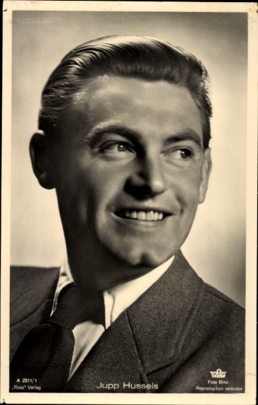 Ak Schauspieler Jupp Hussels, Portrait, Ross Verlag A 2511/1