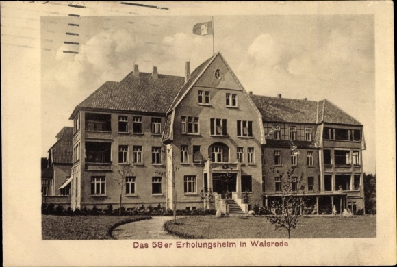 Ak Walsrode im Heidekreis, Das 58 er Erholungsheim
