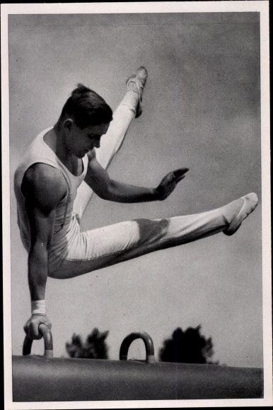 Collection picture Olympia 1936, Konrad Frey on the horse