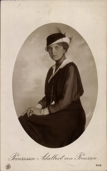 PC Princess Adalbert of Prussia, Adelheid of Saxe-Meiningen, Portrait, NPG 5418