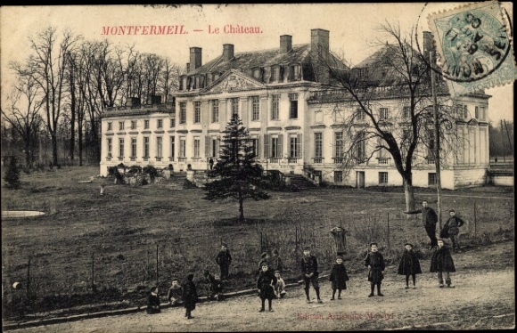 Ak Montfermeil Seine Saint Denis, Le Château