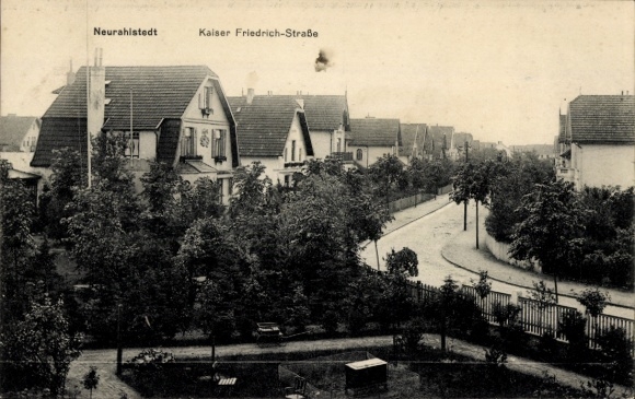 Postcard Hamburg Wandsbek Rahlstedt Neurahlstedt, Kaiser Friedrich Straße