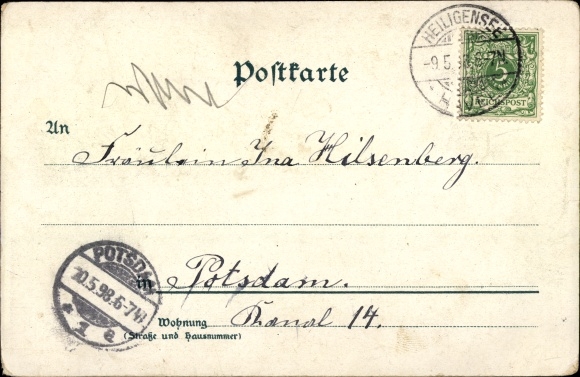 Chromo-Litho Berlin Reinickendorf Heiligensee, restaurant