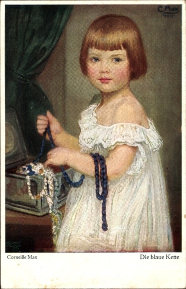 Artist PC Corneille, Max, The Blue Chain, Child portrait