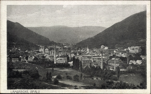 PC Lambrecht in the Palatinate, panorama of the place