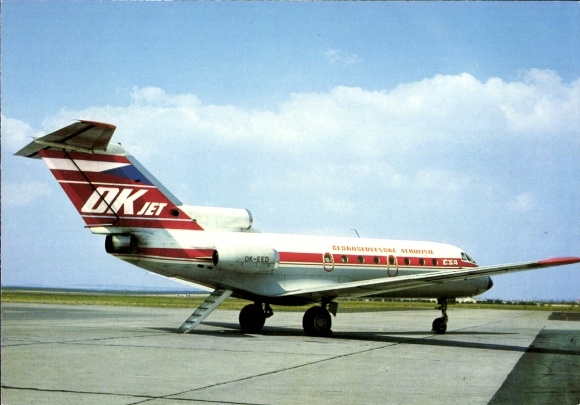 Ak CSA Czechoslovak Airlines, Turbinenluftstrahlverkehrsflugzeug, OK Jet