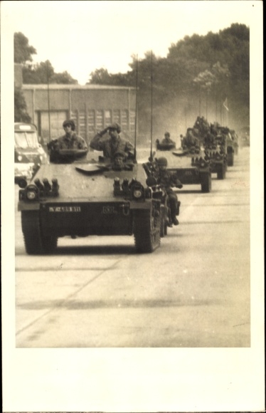 Photo Postcard Tank of the Bundeswehr
