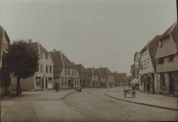 Original photo Soltau, Marktstraße, around 1900
