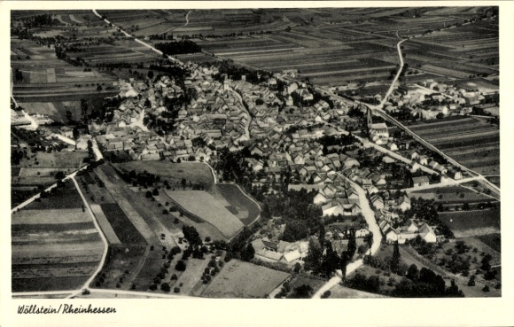 KP Wöllstein w Rheinhessen, zdjęcie lotnicze