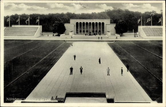 PC Nuremberg, Nazi Party Rally Grounds, Luitpold Arena, Memorial
