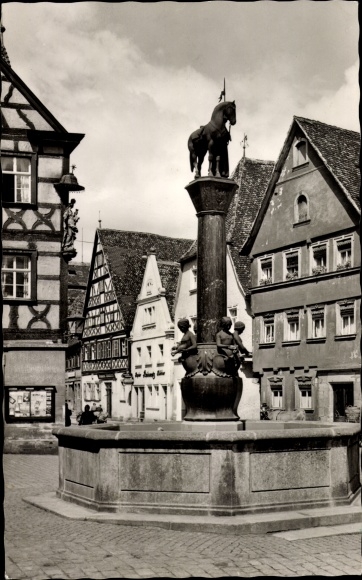 Ak Forchheim in Oberfranken Bayern, Kriegerbrunnen, Denkmal