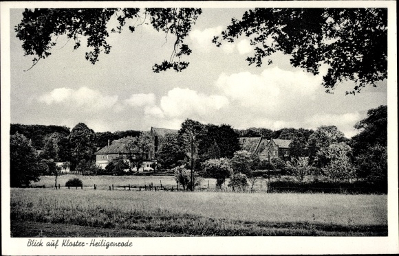 Postcard Heiligenrode Stuhr in Lower Saxony, monastery