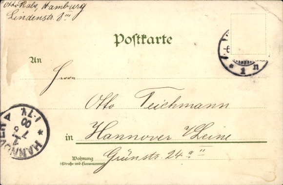 Postcard Hamburg Mitte Steinwerder, Reiherstiegwerft, ships
