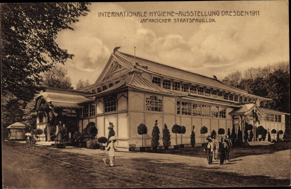 KP Drezno, Międzynarodowa Wystawa Higieny 1911, Pawilon Japoński