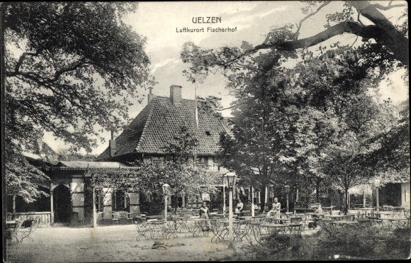PC Uelzen in Lower Saxony, Fischerhof, terrace