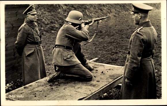 Ak Deutsche Wehrmacht, Gewehrschütze