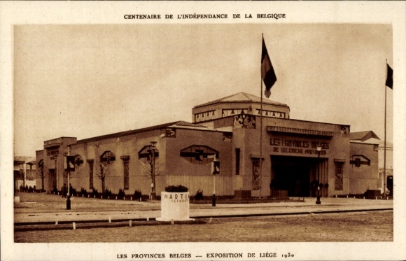 Postcard Liège Liège Wallonia, World Exhibition 1930, The Belgian Provinces