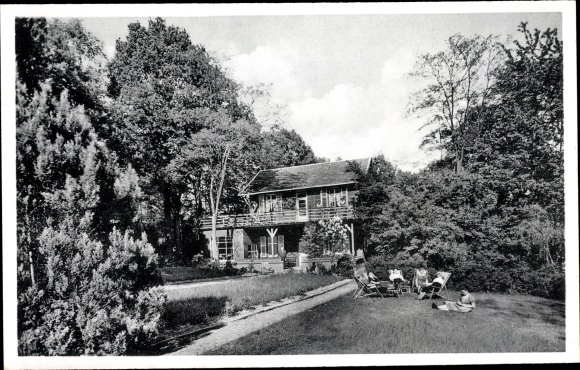 Postcard Dalheim Rödgen Wegberg North Rhine Westphalia, Ev. Waldquelle convalescent home for mothers