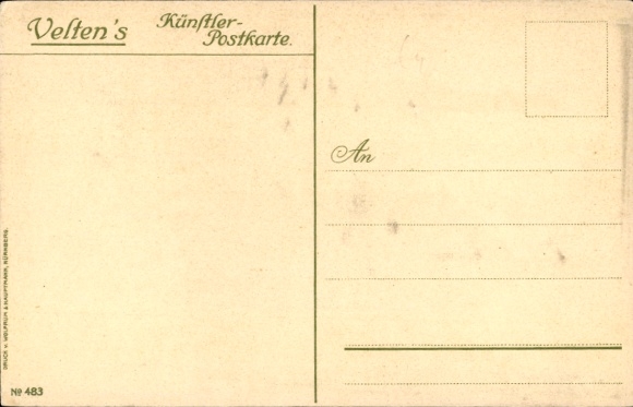 Kunstenaar litho Kley, Heinrich, Freiburg im Breisgau, Martinstor