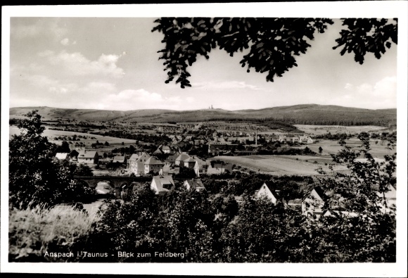 PC Neu Anspach im Taunus, view of the Feldberg