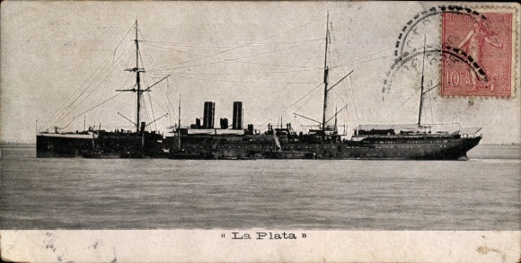 Ak-schip La Plata, Messageries Maritimes
