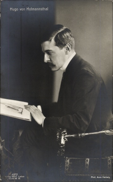 KP poeta i dramaturg Hugo von Hofmannsthal