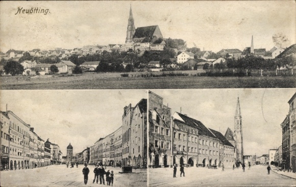 KP Neuötting am Inn Górna Bawaria, widoki na miasto