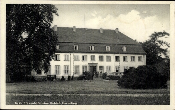 Postcard Harnekop Prötzel in der Mark, Protestant women's welfare home
