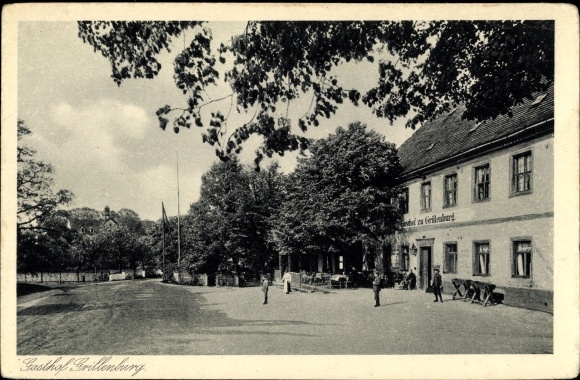 PC Grillenburg Tharandt in the Ore Mountains, Gasthof zu Grillenburg